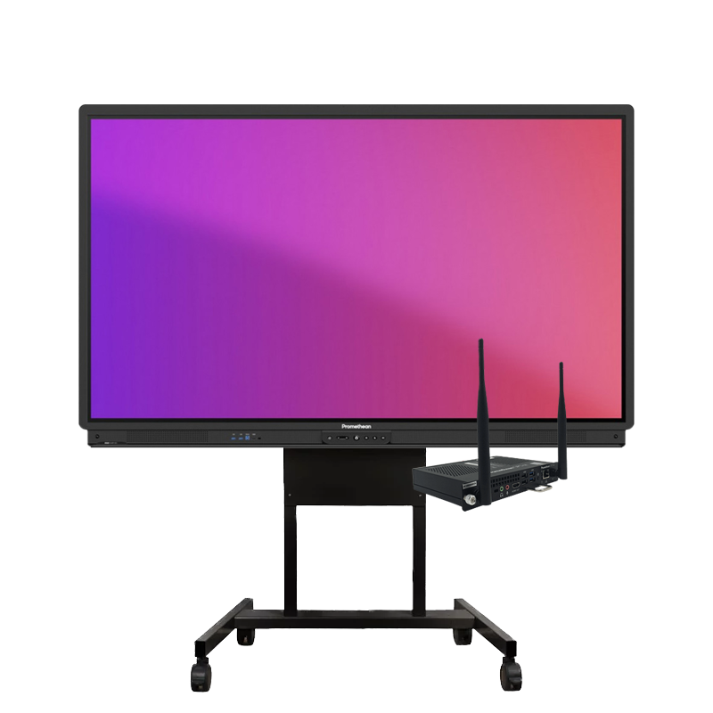 Інтерактивна панель Promethean ActivPanel 9 Premium 75"(AP9-B75-EU), ПК модуль OPS-M (i7 12 Gen/16/256/W11Pro) (OPS4-7P16R256S-WIN), мобільний стенд